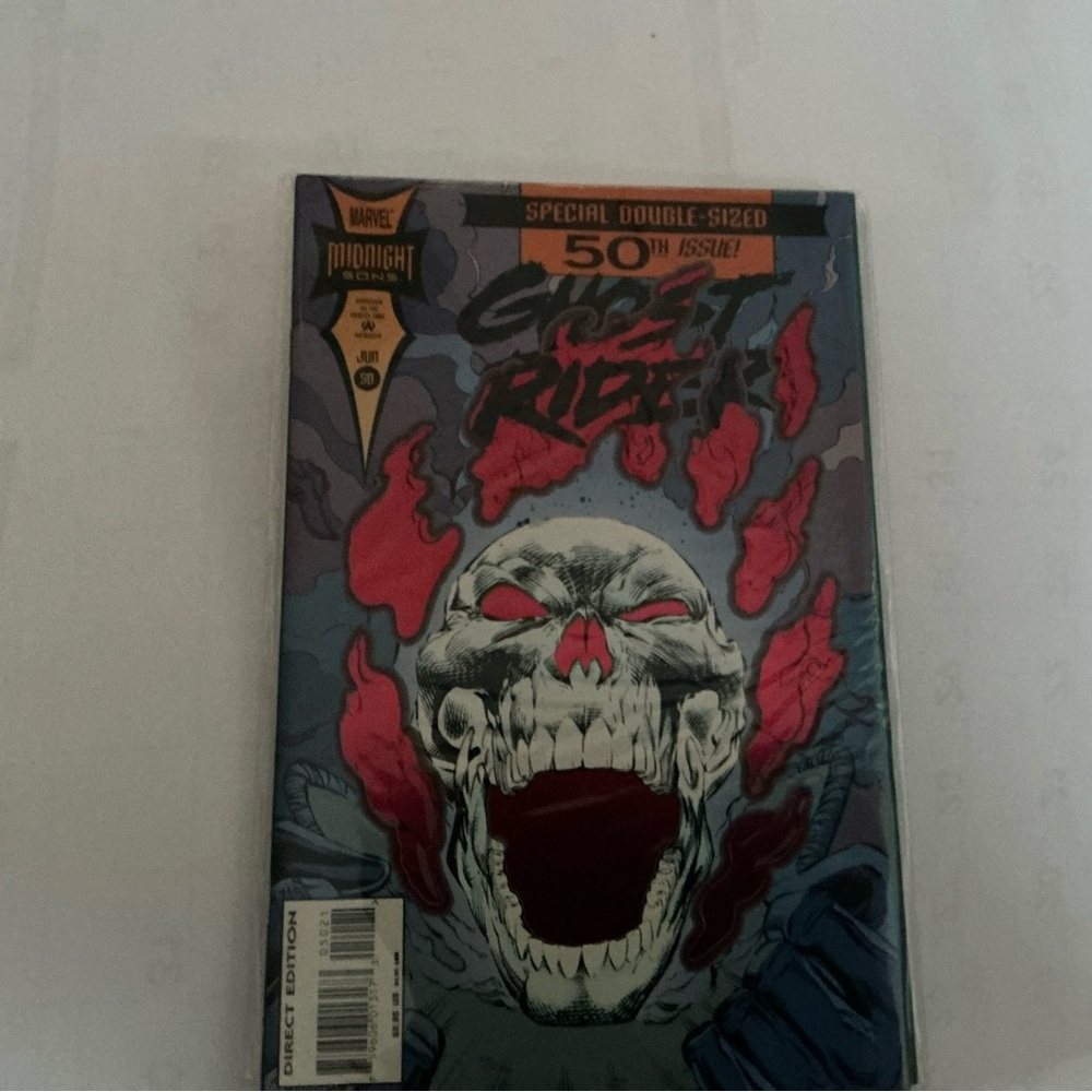 Ghost Rider Comic Book 50th Issue
